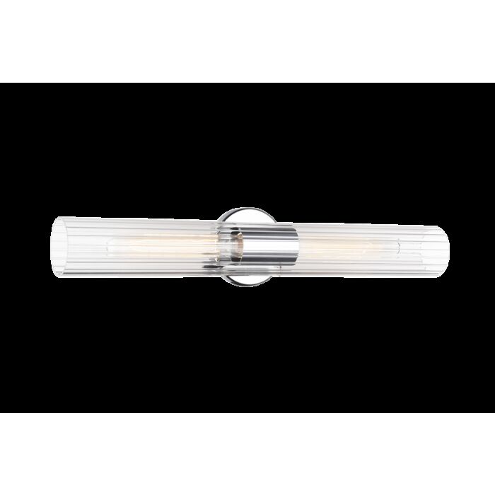 Matteo Odette 2 Light Wall Sconce In Chrome