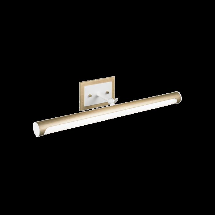 Matteo Lexon 1 Light Wall Sconce In Oxidized Gold & White
