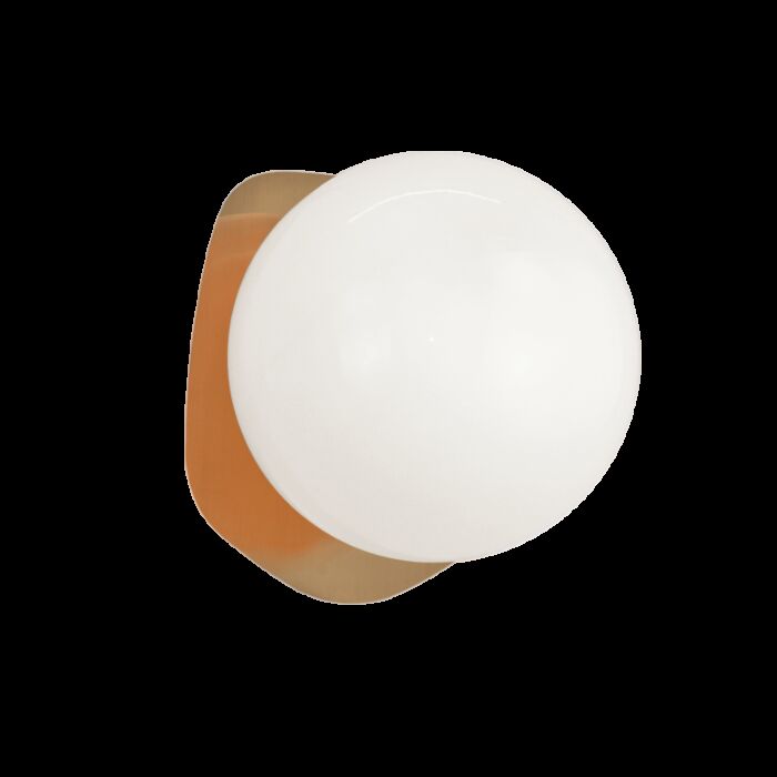 Matteo Razz 1 Light Wall Sconce In Aged Gold Brass