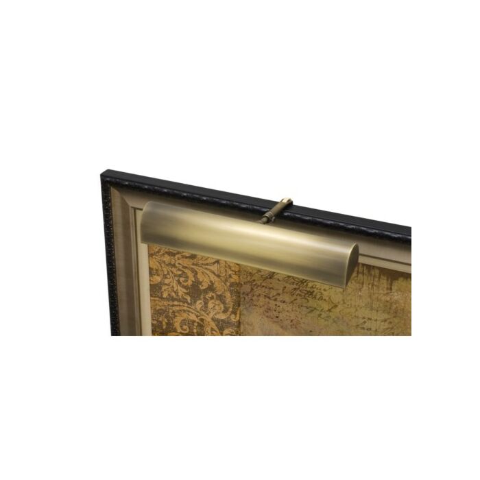 House of Troy Classic Traditional 2 Light 14 Inch Picture Light in Antique Brass