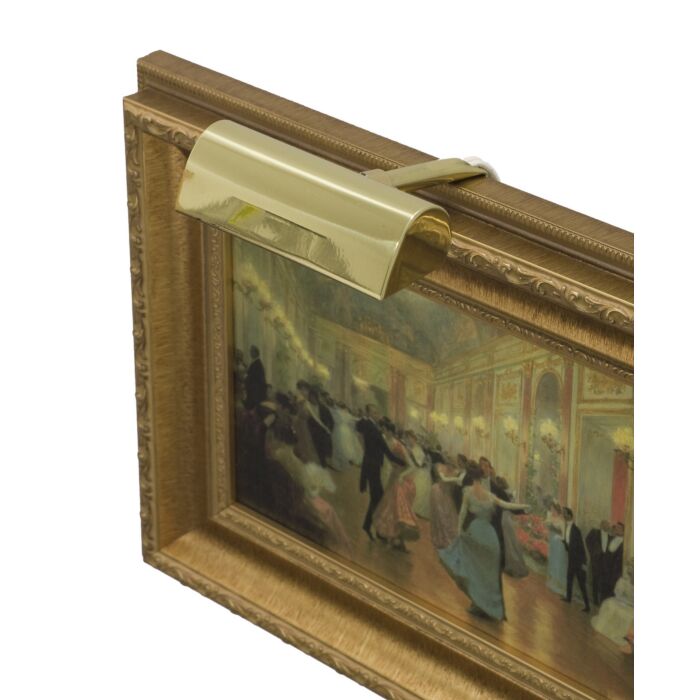 House of Troy Traditional 4 Inch Polished Brass Picture Light