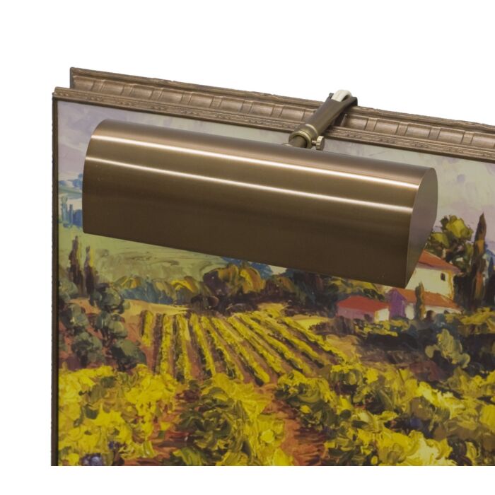 House of Troy Traditional 8 Inch Satuary Bronze Picture Light