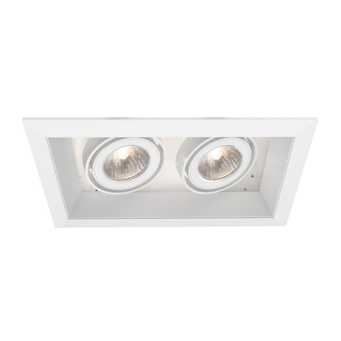 Eurofase Te112Gu10 2 Light Recessed Light in Metal