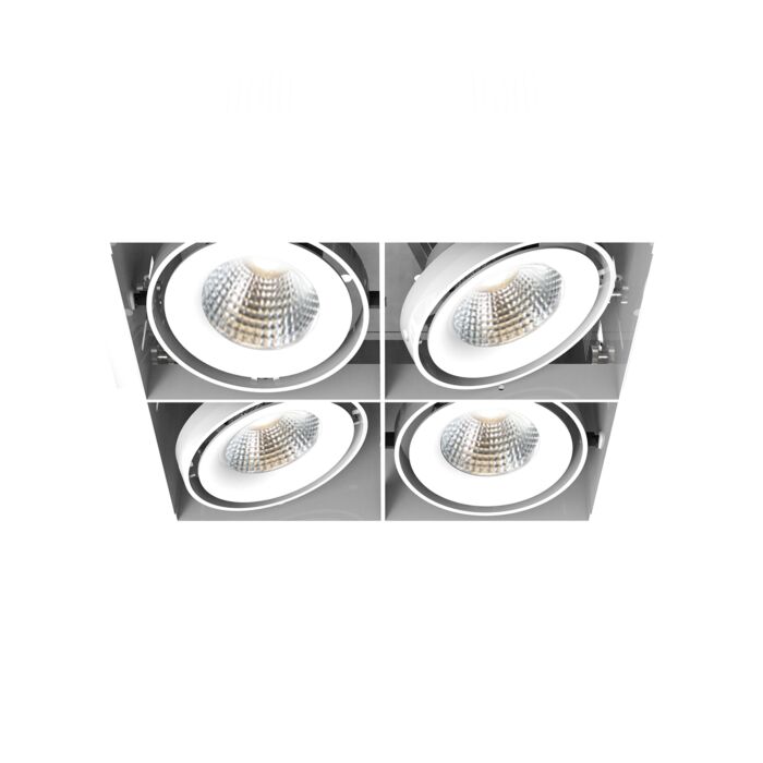 Eurofase Te224Bled 4 Light Ceiling Light in Metal