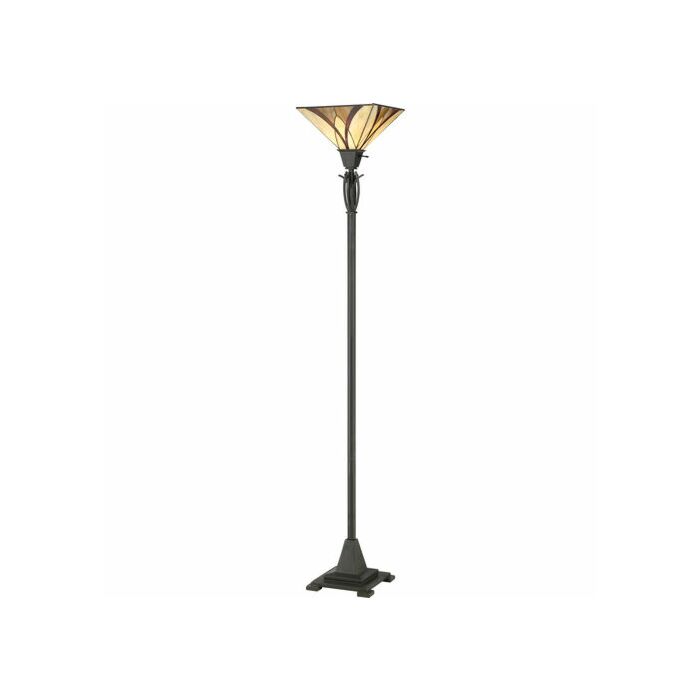 tiffany floor lamp by quoizel lighting