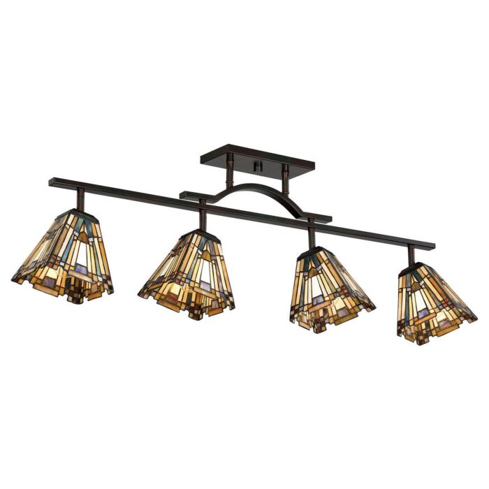 Quoizel Inglenook 4 Light 42 Inch Track Lighting in Valiant Bronze