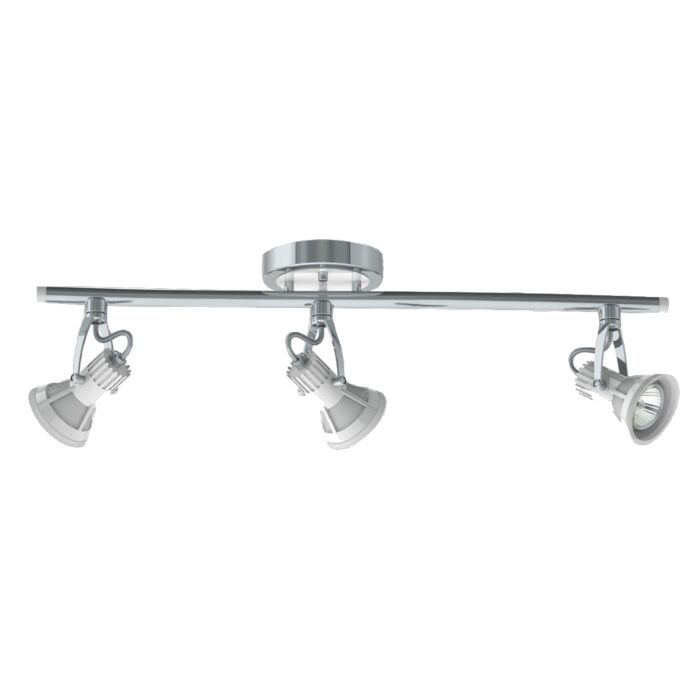 Eurofase Vortex 3 Light Track Lighting in Chrome