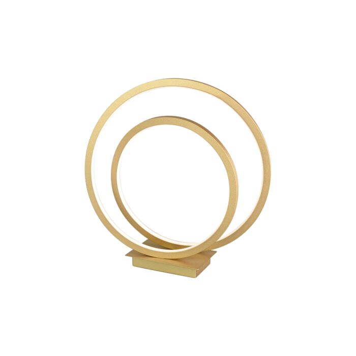 Kuzco Twist LED Desk Lamp in Brass