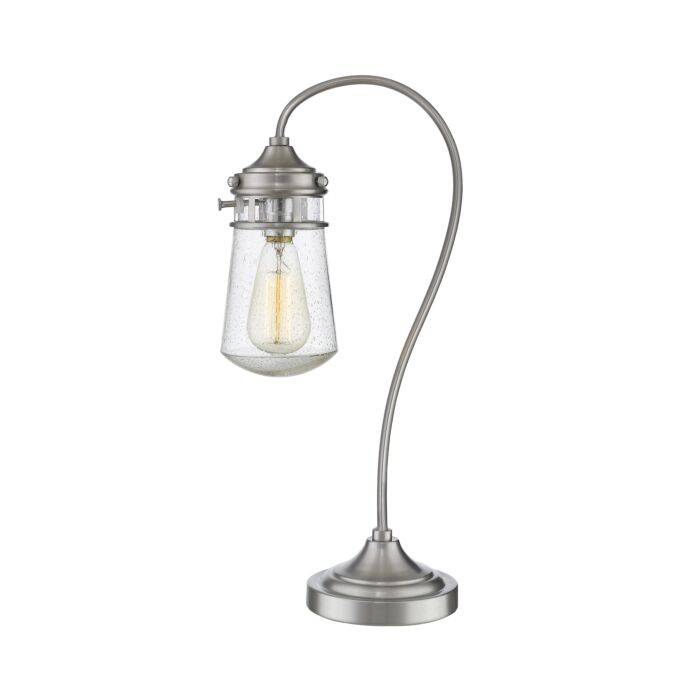 Z Lite Celeste 1 Light Table Lamp Light In Brushed Nickel