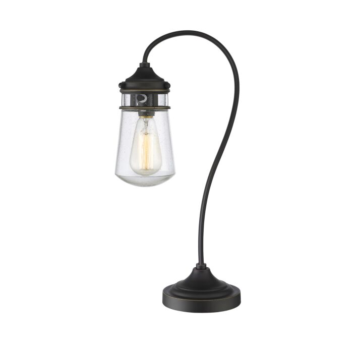 Z Lite Celeste 1 Light Table Lamp Light In Olde Bronze