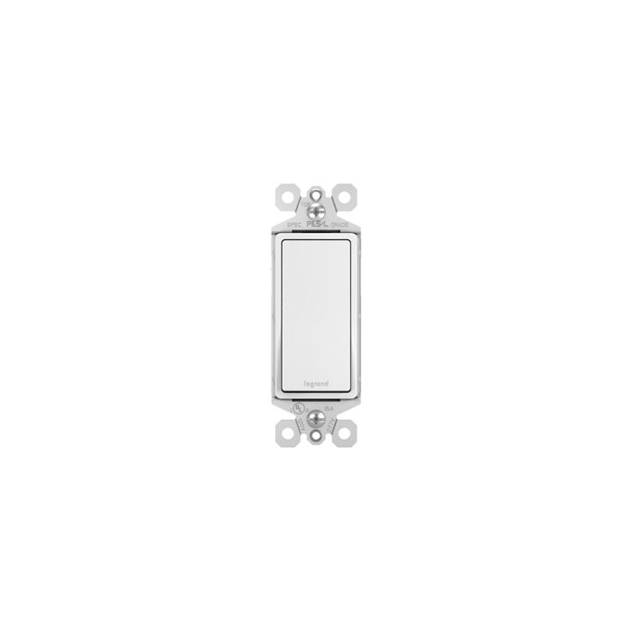 LeGrand Radiant Decorator Light Switch in White
