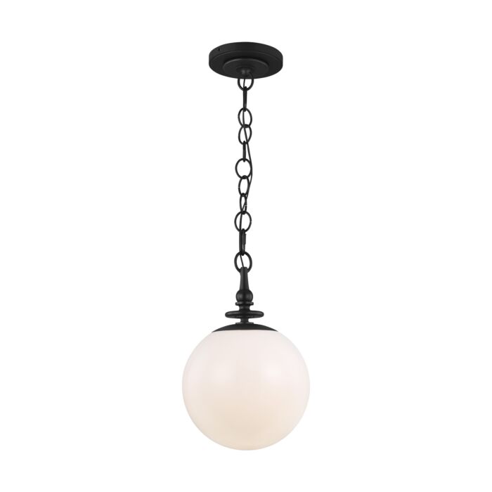 Capri Pendant Light in Aged Iron by Thomas O'Brien