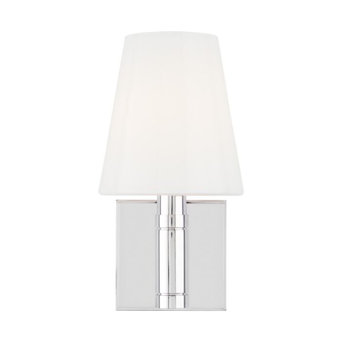 Beckham Classic Wall Sconce in Polished Nickel by Thomas O'Brien