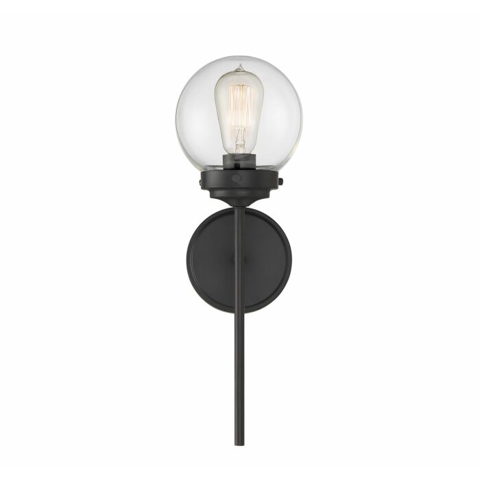 Trade Winds Lighting 1 Light Wall Sconce In Oil Rubbed Bronze