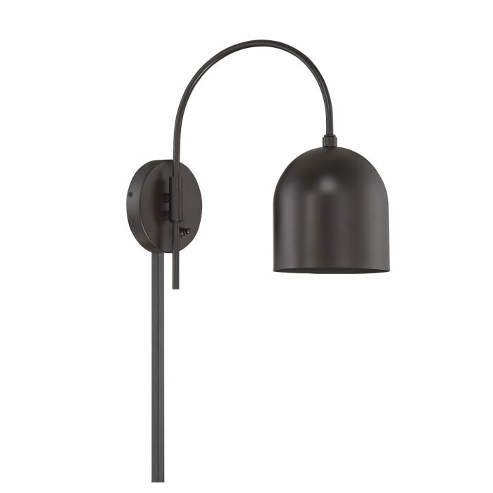 Meridian Dana Wall Sconce in English Bronze