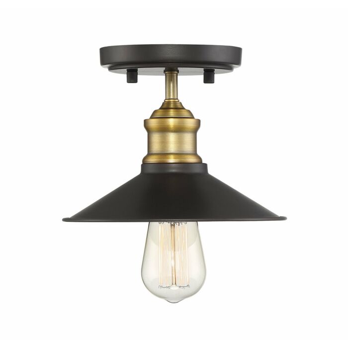 Trade Winds Quincy Vintage Ceiling Light in Oil Rubbed Bronze