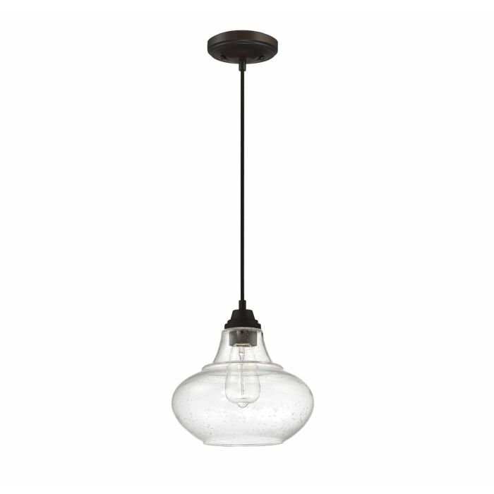 Trade Winds Lighting 1 Light Pendant Light In Oil Rubbed Bronze
