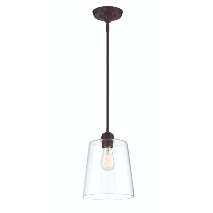 Trade Winds Lighting 1 Light Pendant Light In Oil Rubbed Bronze