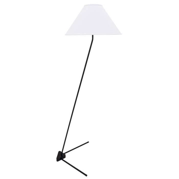House of Troy Victory Floor Lamp in Black