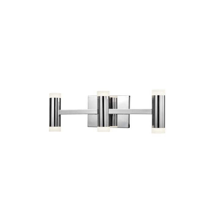 Kuzco Brazen LED Bathroom Vanity Light in Chrome