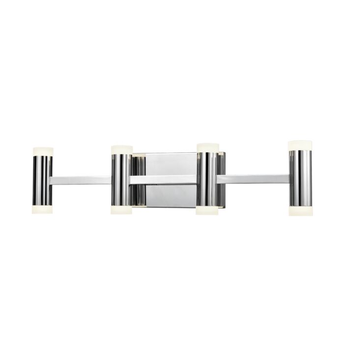 Kuzco Brazen LED Bathroom Vanity Light in Chrome