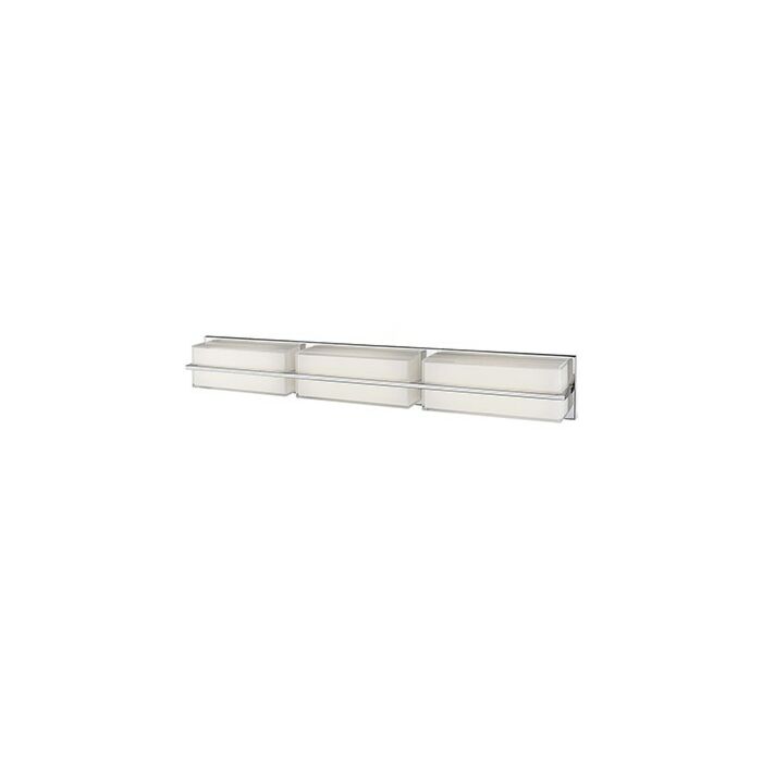 Kuzco Croydon LED Bathroom Vanity Light in Chrome