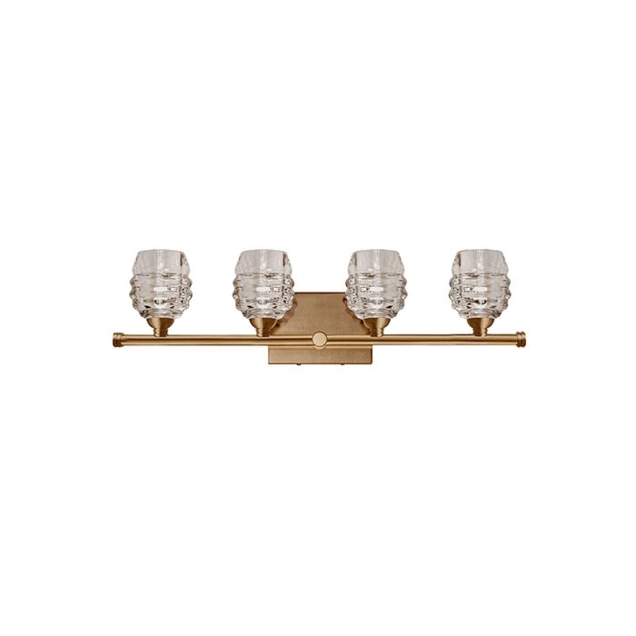 Kuzco Citadel LED Bathroom Vanity Light in Brass