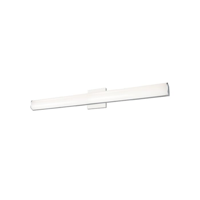 Kuzco Longitude LED Bathroom Vanity Light in Chrome