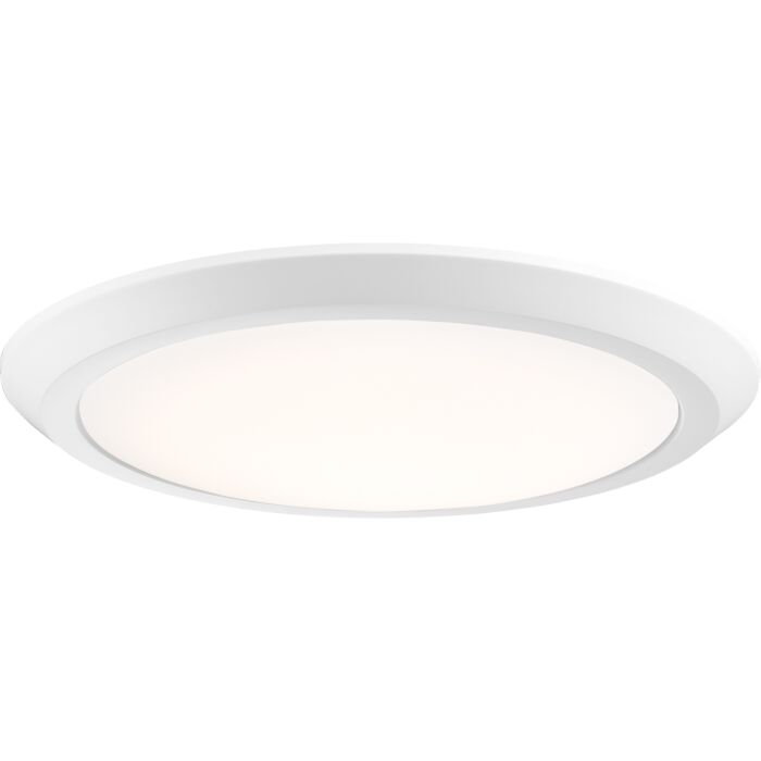 Quoizel Verge 16 Inch Ceiling Light in White Lustre