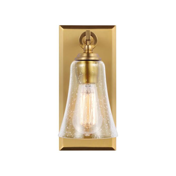 Monterro Wall Sconce in Burnished Brass by Sean Lavin