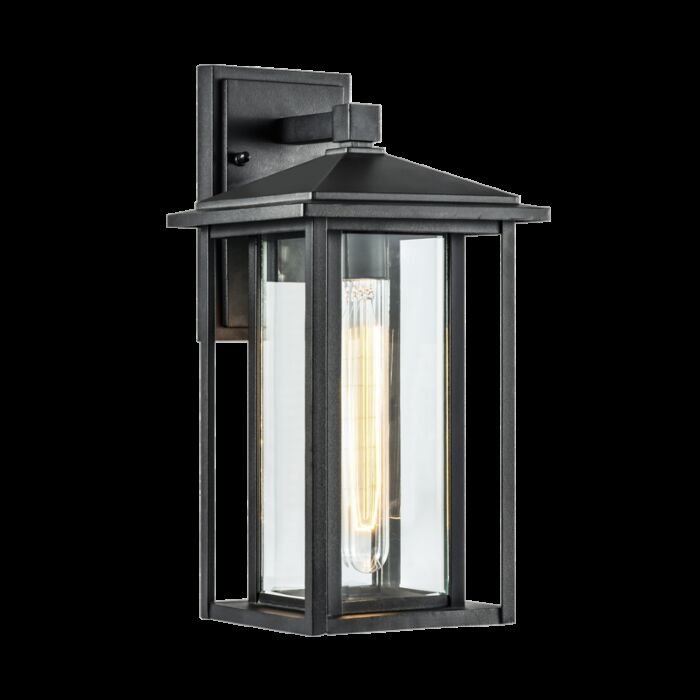 Matteo Caldwell 1 Light Wall Sconce In Matte Black