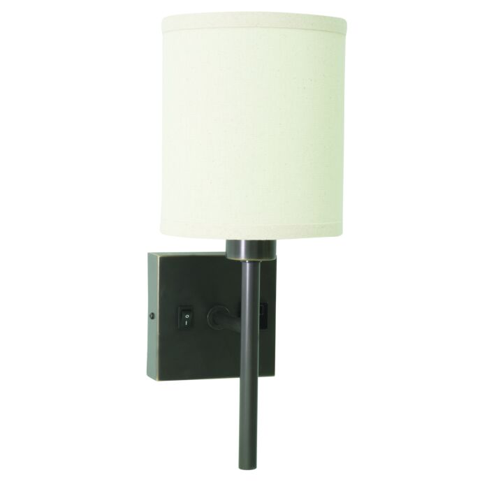 House of Troy Decorative 14 Inch Wall Lamp in Oil Rubbed Bronze