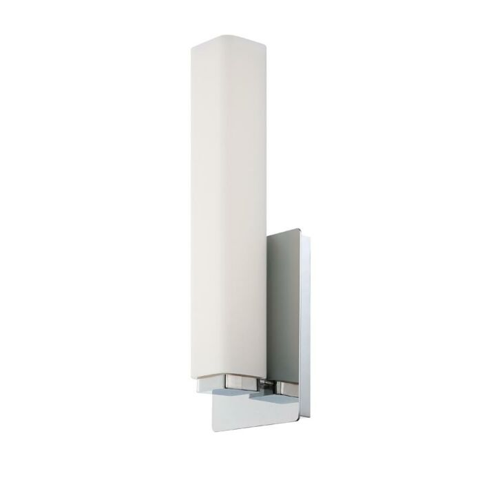 Modern Forms Vogue 1 Light Wall Sconce in Chrome