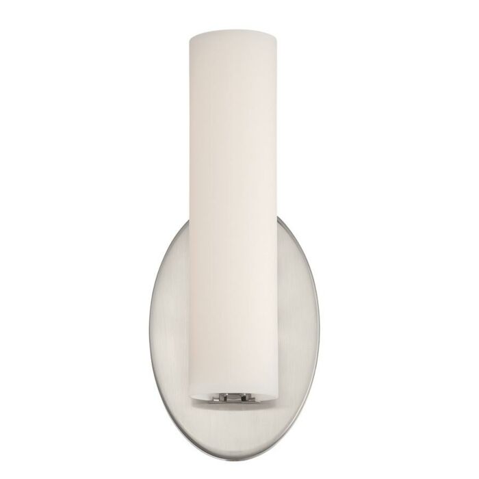 Modern Forms Loft 1 Light Wall Sconce in Brushed Nickel