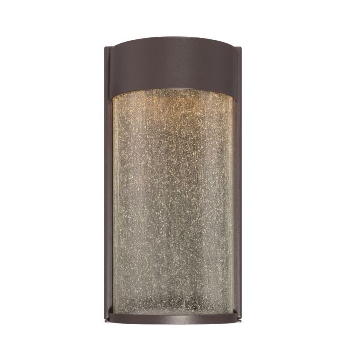 Modern Forms Rain 1 Light Outdoor Wall Light in Bronze