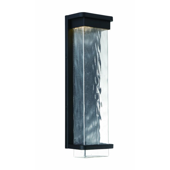 Modern Forms Vitrine 21 Inch Outdoor Wall Light in Black