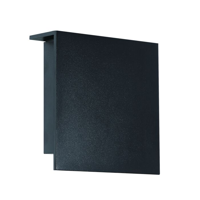 Modern Forms Square 10 Inch Outdoor Wall Light in Black
