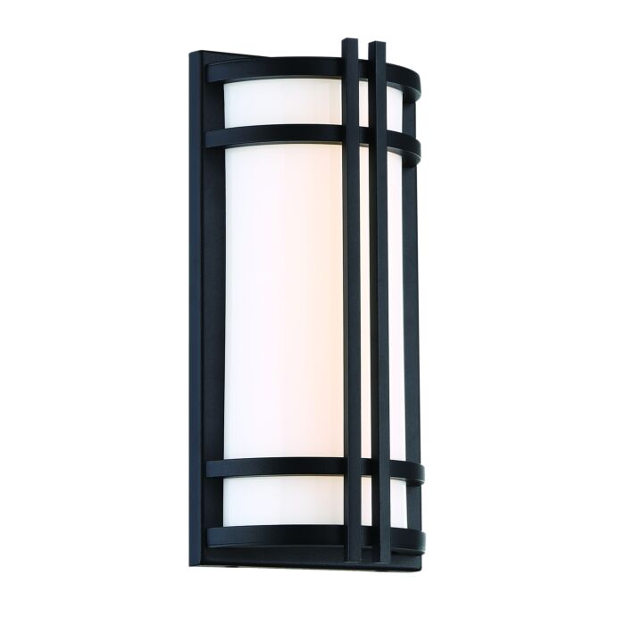 Modern Forms Skyscraper 27 Inch Outdoor Wall Light in Black