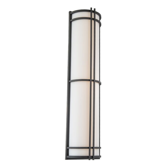 Modern Forms Skyscraper Outdoor Wall Light in Black