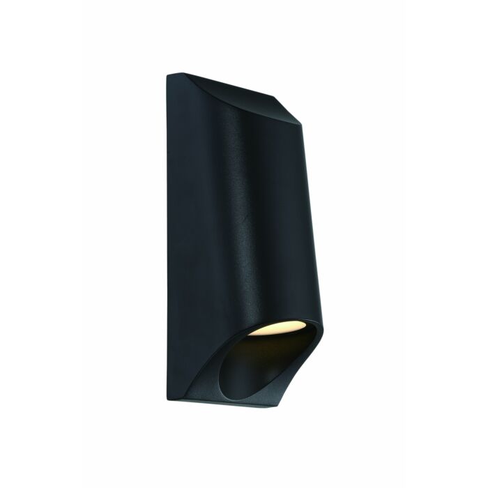 Modern Forms Mega 11 Inch Outdoor Wall Light in Black