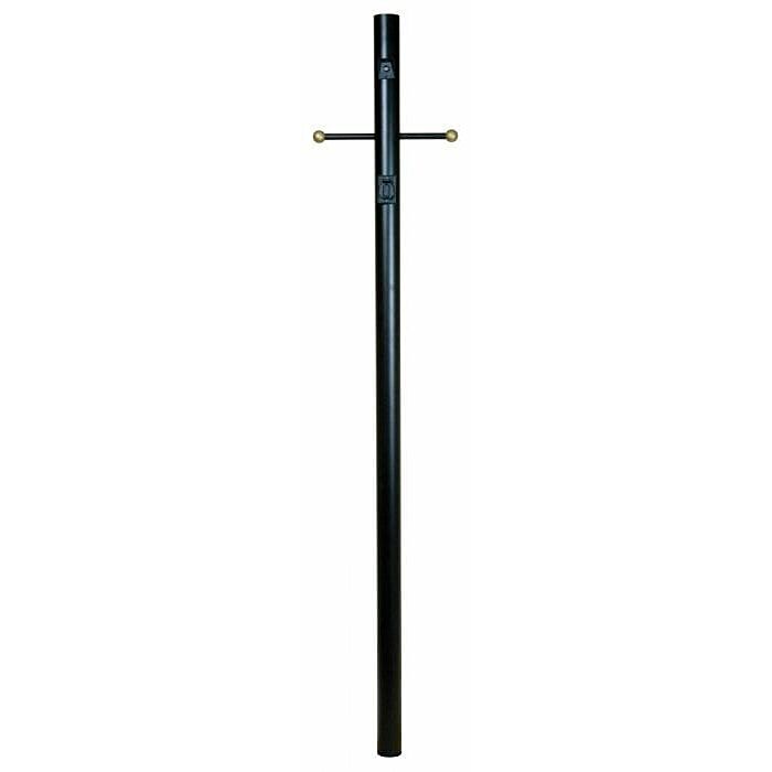 Craftmade Smooth Direct Burial 84" Outdoor Post Light Posts in Rust