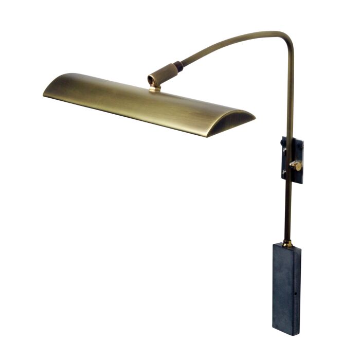 House of Troy Zenith 12 Inch Picture Light in Antique Brass