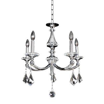  Floridia Modern Chandelier in Chrome