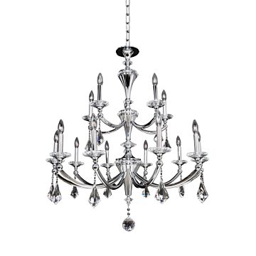  FloridiaModern Chandelier in Chrome