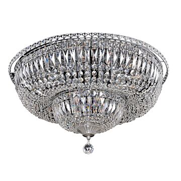 Betti 16 Light Flush Mount in Chrome by Allegri