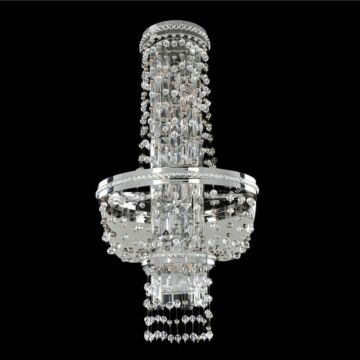  Capri Wall Sconce in Chrome