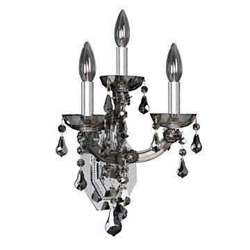  Brahms Wall Sconce in Chrome