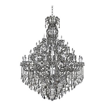 Brahms 66 Light Chandelier in Chrome by Allegri