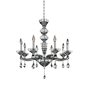  Cosimo Modern Chandelier in Chrome