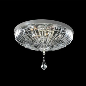  Orecchini Ceiling Light in Two Tone Silver